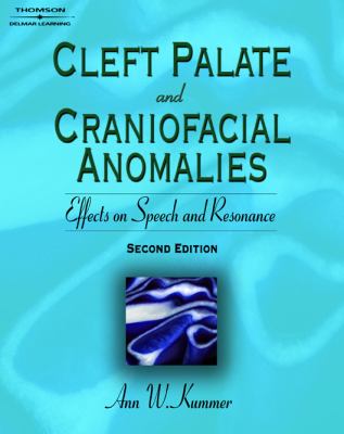 Cleft palate and craniofacial anomalies: effects on speech and resonance 